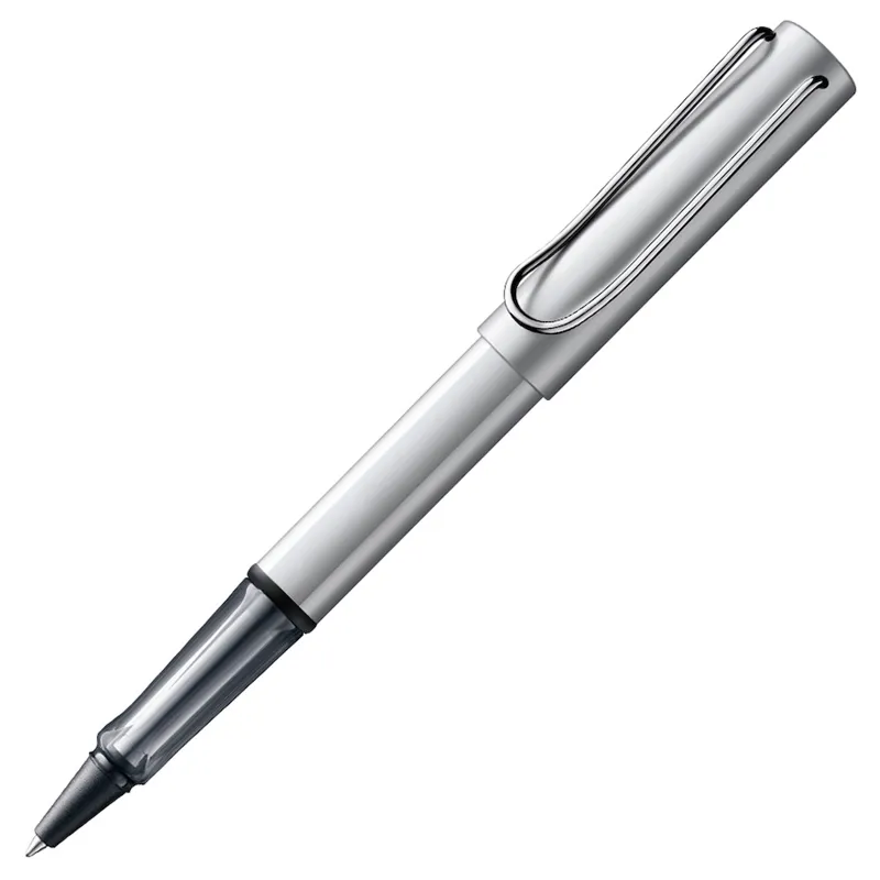 Lamy AL-Star Roller Ball Pen in White Silver